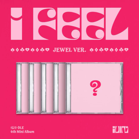GI DLE Mini Album Vol 6 I feel Jewel Ver Random - comprar online