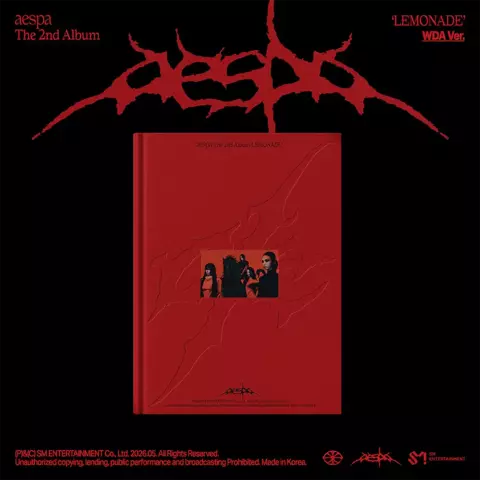 aespa - El segundo álbum [LEMONADE] (WDA Ver.)