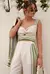 Cropped em Linho Green Shell - comprar online