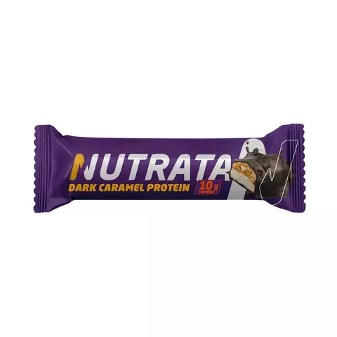 BARRA DARK CARAMEL PROTEIN 45G NUTRATA