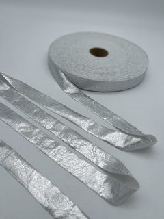 TRAPILLO CRAQUELADO 2CM 100MTS PLATA - comprar en línea
