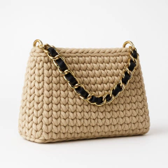 Cadena 1.15 m Negro/Oro - Trapillo El Original