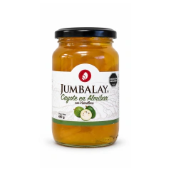 CAYOTE EN ALMIBAR CON VAINILLINA 450 gr.