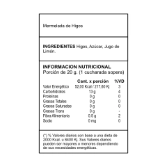 MERMELADA DE HIGOS 450 gr. - Jumbalay