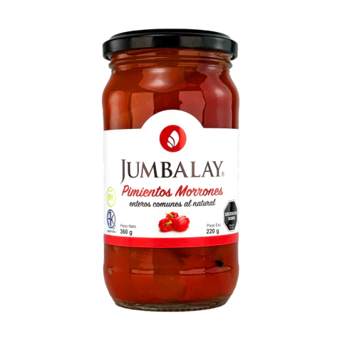 PIMIENTOS MORRONES AL NATURAL 360 GR. - comprar online
