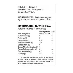 ACEITUNAS NEGRAS EN SALMUERA 1,5 KG. en internet
