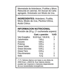 MERMELADA LIGHT DE FRUTOS DEL BOSQUE 420 gr. en internet