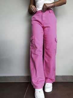 Calça Cargo Rosa - loja online