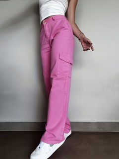 Calça Cargo Rosa - Leone Clothing Store