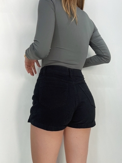 Shorts Saia Jeans Preto na internet