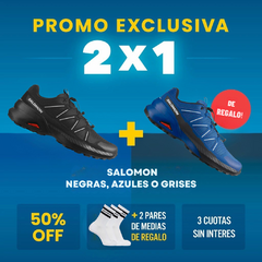 ZAPATILLAS SALOMON 2X1 UNISEX - comprar online