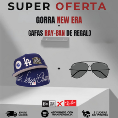 ¡OFERTA 2x1!- GORRA NEW ERA + 1 LENTES RAYBAN DE REGALO