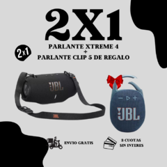 ¡PROMO 2X1 EN PARLANTES! XTREME 4 + Parlante JBL CLIP 5 DE REGALO - comprar online