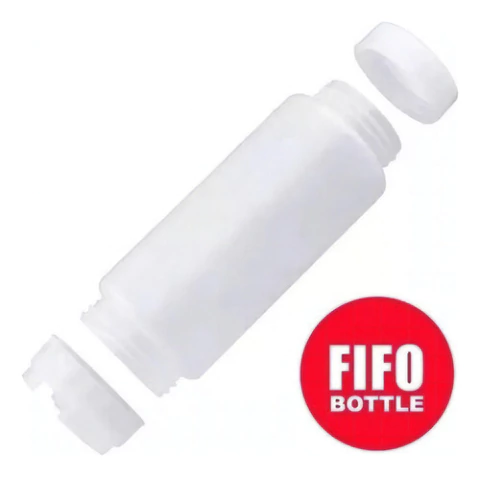 Kit Com 03 Bisnaga Fifo Fifcb12bc1 355 Ml Molhos E Caldas Válvula Azul