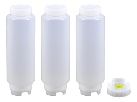 Kit 3 Bisnagas Fifo 591ml 20oz (original) - Válvula Amarela