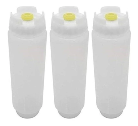 Kit 3 Bisnaga Fifo Original Molhos 473ml Lanches Lanchonete