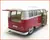 Carrinho Kombi Teto Solar com Janelas 1/24 na internet