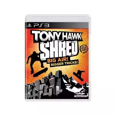 Tony Hawk's Shred Big Air! Bigger Tricks! - PS3 Seminovo - comprar online