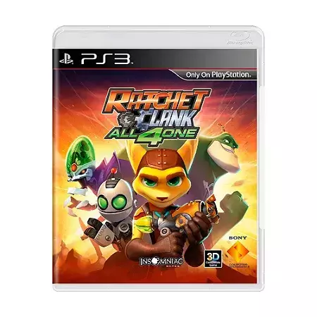 Ratchet & Clank All 4 One - PS3 Seminovo - comprar online