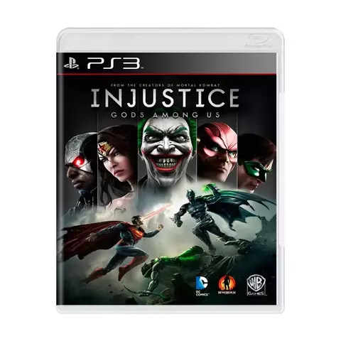 Injustice Gods Among Us - PS3 Seminovo - comprar online