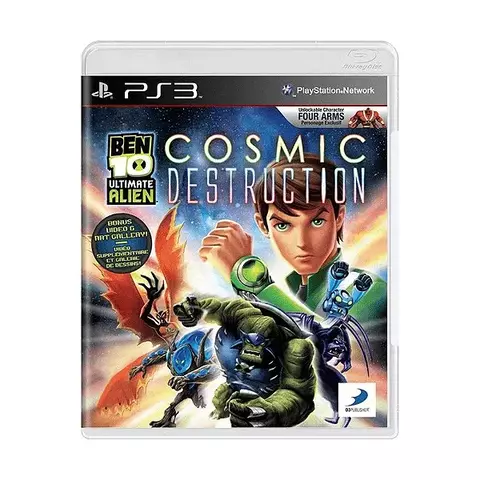 Ben 10 Ultimate Alien Cosmic Destruction - PS3 Seminovo - comprar online