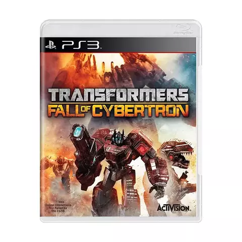 Transformers Fall of Cybertron com luva Ps3 Seminovo