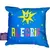 Almofada Fibra Veludo 25X25cm Divertidamente Alegria - RickyGames, consoles, jogos e tudo que o Geek precisa!!
