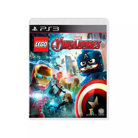 Lego Marvel Vingadores Ps3 Seminovo