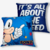 Almofada Fibra Veludo 40X40CM SONIC