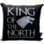 Almofada Fibra Veludo 40x40CM King Of The North