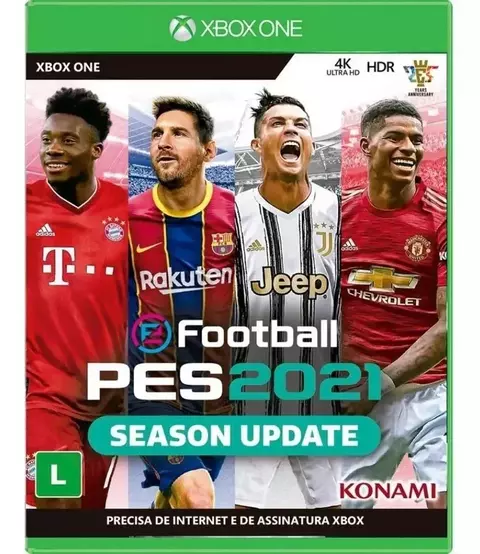 Pes 2021 Xbox One Seminovo