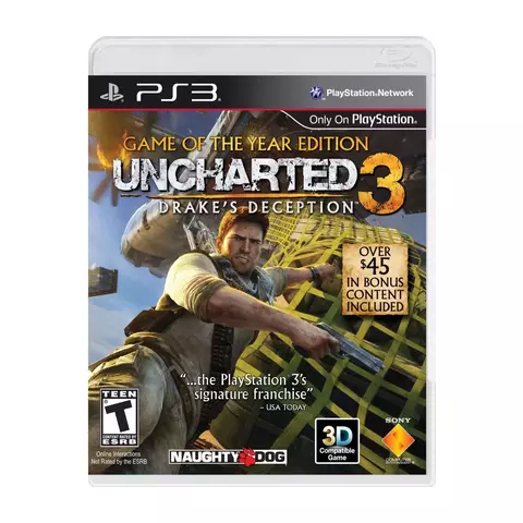 Uncharted 3 Drakes Deception - PS3 Seminovo - comprar online