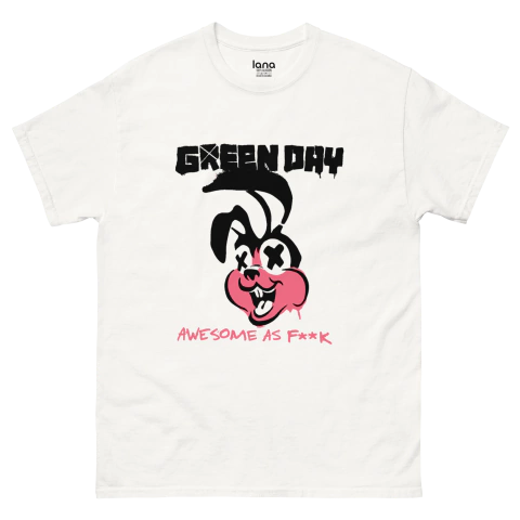 Bunny Awesome As Fuck | Camiseta Buzo Tote Bag | Colección Green Day - comprar en línea