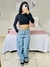 Calça jeans cargo 4 bolsos Clara - Claryta Store
