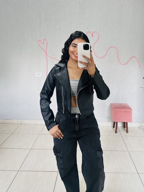 Jaqueta Couro Fake - comprar online