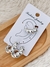 Set de aros de fiesta plateados 17 - comprar online