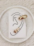 Set de aros de fiesta dorado 3 - comprar online