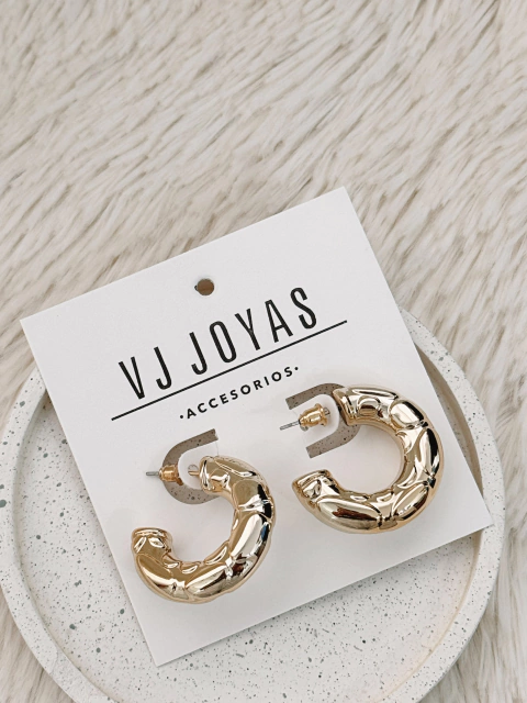 Aro de fiesta dorado 58 - comprar online