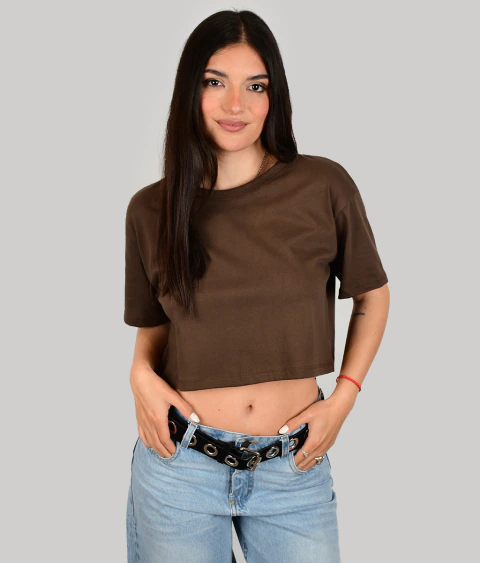 REMERA CROP - tienda online