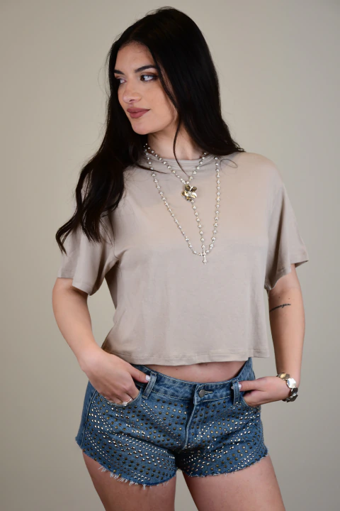 REMERA CROP INDIE