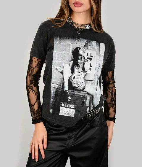 REMERA ROCK AND ROLL - comprar online