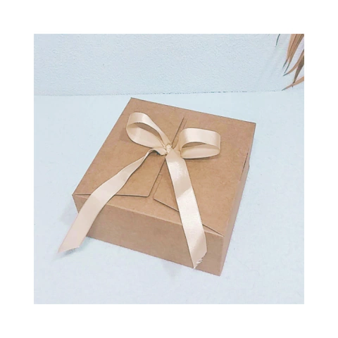 Caixa Presente 14x14x7 Kraft - comprar online