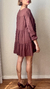 Vestido Boho Antonia Marrom - Mi Lous Store