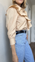 Camisa Boho Cecilia Nude na internet