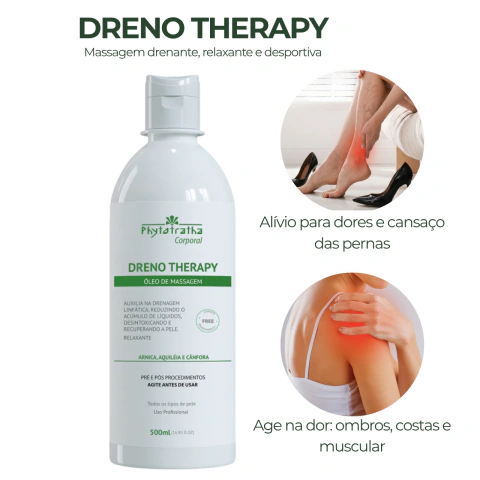 Óleo para Drenagem - Dreno Therapy 500ml