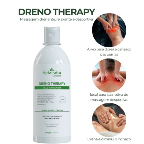 Óleo para Drenagem - Dreno Therapy 500ml