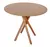 Mesa de Jantar Redonda de Madeira de 100cm Freijó - June - comprar online