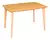 Mesa Retangular Epecial 120x80 Freijó - Dina - comprar online