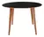 Mesa de Madeira Redonda 1M Preto - Dina na internet