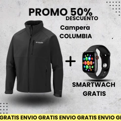 Campera COLUMBIA + Smartwach de REGALO